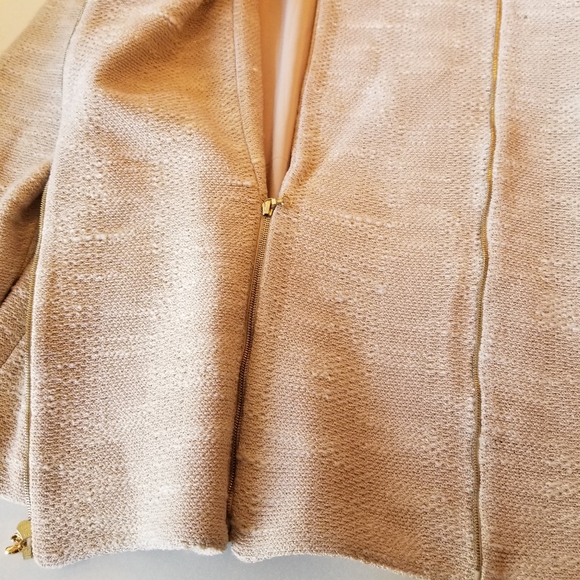 ST JOHN COUTURE Asymmetrical Zip Jacket - Picture 10 of 12